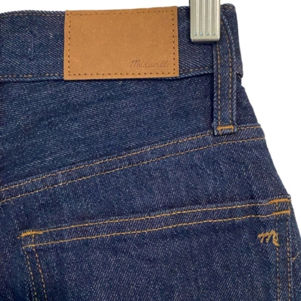 Madewell The Perfect Vintage Straight Jean Seamed Version Greenhaven Size 23 NWT - Picture 7 of 16